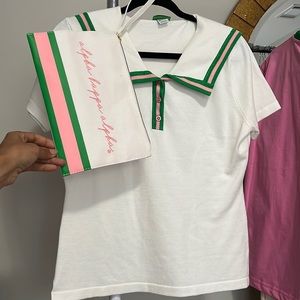 AKA Sailor Polo and Canvas Wristlet